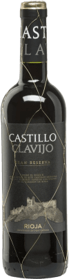 17,95 € Envío gratis | Vino Tinto Criadores de Rioja Castillo Clavijo Seco Gran Reserva D.O.Ca. Rioja La Rioja España Tempranillo, Graciano, Mazuelo 75 cl