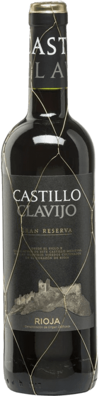 21,95 € Envoi gratuit | Vin rouge Criadores de Rioja Castillo Clavijo Sec Grande Réserve D.O.Ca. Rioja La Rioja Espagne Tempranillo, Graciano, Mazuelo Bouteille 75 cl