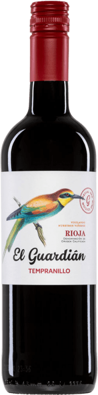 9,95 € Envoi gratuit | Vin rouge Criadores de Rioja El Guardián Sec D.O.Ca. Rioja La Rioja Espagne Tempranillo Bouteille 75 cl