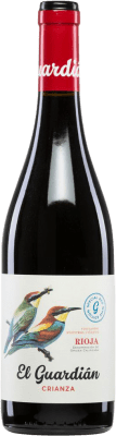 11,95 € Envoi gratuit | Vin rouge Criadores de Rioja El Guardián Tinto Sec Crianza D.O.Ca. Rioja La Rioja Espagne Tempranillo Bouteille 75 cl