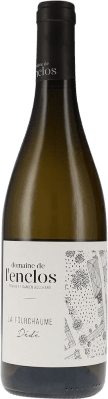 79,95 € Бесплатная доставка | Белое вино Domaine de L'Enclos La Fourchaume Dédé сухой A.O.C. Chablis Premier Cru Бургундия Франция Chardonnay бутылка 75 cl