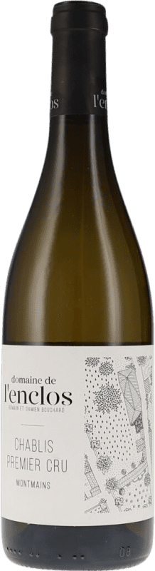 65,95 € Бесплатная доставка | Белое вино Domaine de L'Enclos Montmains сухой A.O.C. Chablis Premier Cru Бургундия Франция Chardonnay бутылка 75 cl