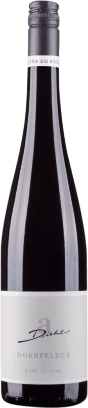 10,95 € Kostenloser Versand | Süßer Wein Diehl Eins zu Eins Q.b.A. Pfälz Pfälz Deutschland Dornfelder Flasche 75 cl