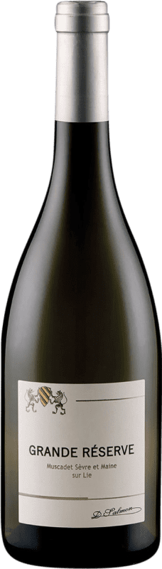 14,95 € Envío gratis | Vino blanco Domaine Salmon Sur Lie Gran Reserva A.O.C. Muscadet-Sèvre et Maine Francia Melon de Bourgogne Botella 75 cl