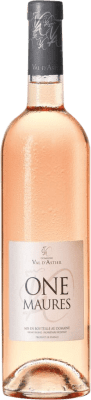 14,95 € Envío gratis | Vino rosado Domaine Val d'Astier One Maures Rosé Seco Provence Francia Syrah, Garnacha, Cinsault, Ugni Blanco Botella 75 cl