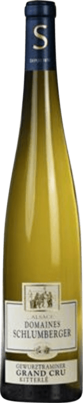 66,95 € Бесплатная доставка | Белое вино Domaines Schlumberger Kitterlé Grand Cru A.O.C. Alsace Grand Cru Эльзас Франция Gewürztraminer бутылка 75 cl