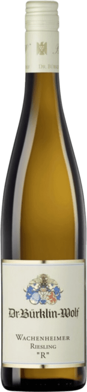 24,95 € 免费送货 | 白酒 Dr. Bürklin-Wolf Wachenheim R 干 Q.b.A. Pfälz 普法尔茨 德国 Riesling 瓶子 75 cl