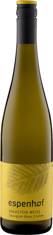 12,95 € Envoi gratuit | Vin blanc Espenhof Kalkstein Weiss Sec Q.b.A. Rheinhessen Rheinhessen Allemagne Sauvignon Blanc Bouteille 75 cl