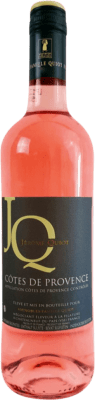 16,95 € Envio grátis | Vinho rosé Famille Quiot JQ Jérôme Quiot Rosé A.O.C. Côtes de Provence Provença França Syrah, Grenache, Cinsault, Tibouren Garrafa 75 cl