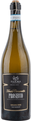11,95 € Envio grátis | Espumante Branco Fidora Civranetta Kork & Kordel Seco Frizzante — Meio Espumante D.O.C. Prosecco Friuli-Venezia Giulia Itália Glera 75 cl