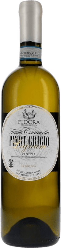 16,95 € 免费送货 | 白葡萄酒 Fidora Civranetta Lignum Seco — 干型 I.G.T. Veneto 威尼托 意大利 Pinot Gris — 灰皮诺 75 cl