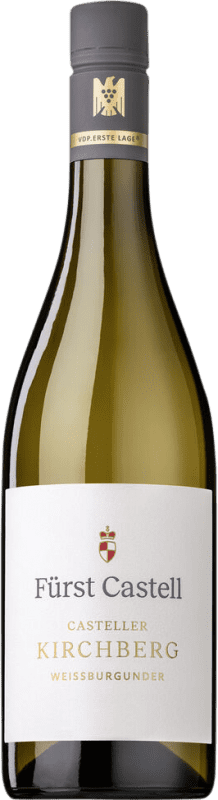 17,95 € Free Shipping | White wine Fürstlich Castell'sche Domäne Kirchberg Dry V.D.P. Erste Lage Franken Germany Pinot White Bottle 75 cl