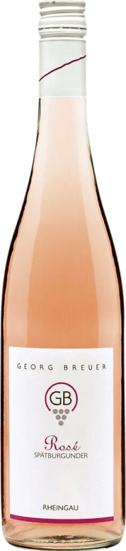 18,95 € Spedizione Gratuita | Vino rosato Georg Breuer Rosé Secco Q.b.A. Rheingau Rheingau Germania Pinot Nero Bottiglia 75 cl