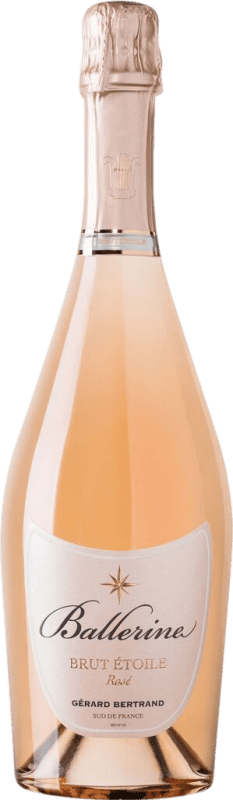 63,95 € Free Shipping | White Sparkling Wine Gérard Bertrand Ballerine A.O.C. Crémant de Limoux France Pinot Noir, Chardonnay 75 cl