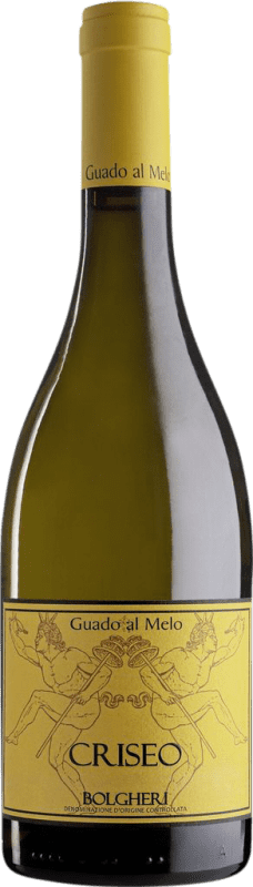 27,95 € Free Shipping | White wine Guado al Melo Criseo Bianco D.O.C. Bolgheri Tuscany Italy Fiano, Manzoni Bianco, Vermentino, Verdicchio, Petit Manseng Bottle 75 cl