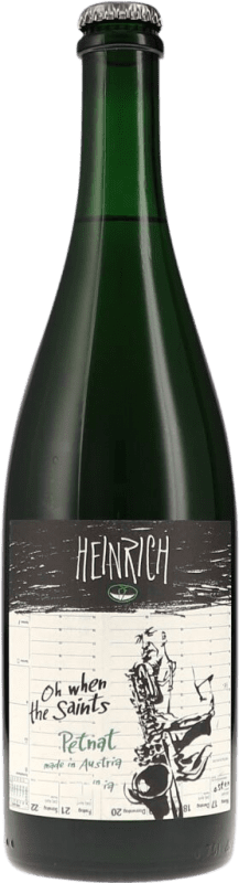 26,95 € Envio grátis | Espumante Branco Heinrich Oh When the Saints Trocken — Seco Pét-Nat Pétillant Naturel — Espumante Natural I.G. Burgenland Burgenland Áustria Saint Laurent 75 cl