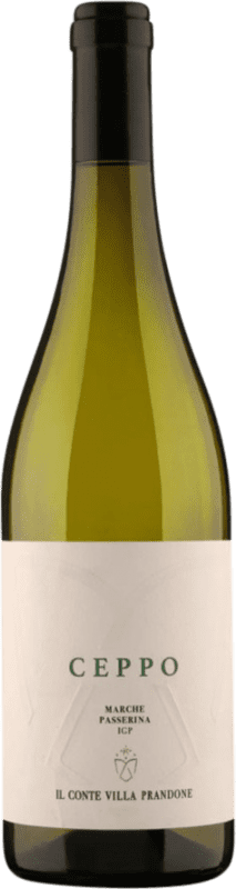 10,95 € Free Shipping | White Wine Il Conte Villa Prandone Ceppo Marche Seco — Dry Marcas Italy Passerina 75 cl