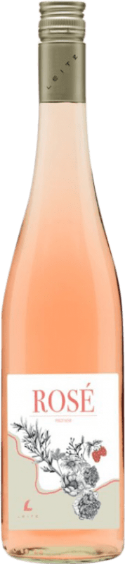 12,95 € Envio grátis | Vinho Rosé Weingut Leitz Trocken — Seco Rosé Q.b.A. Rheinhessen Rheinhessen Alemanha Pinot Noir 75 cl