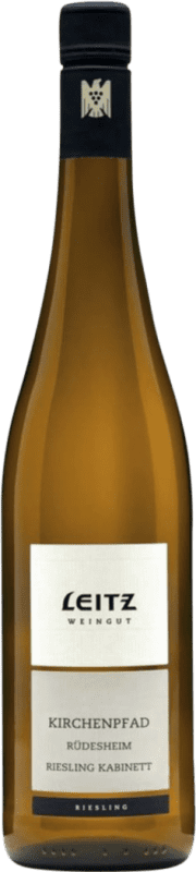 11,95 € Envio grátis | Vinho branco Weingut Leitz Rüdesheimer Kirchenpfad Kabinett Semi-seco Semi-doce Q.b.A. Rheingau Rheingau Alemanha Riesling Garrafa 75 cl