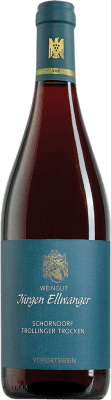 11,95 € Envío gratis | Vino tinto Jürgen Ellwanger Schorndorfer Trollinger Seco Baden-Württemberg Alemania Schiava Botella 75 cl