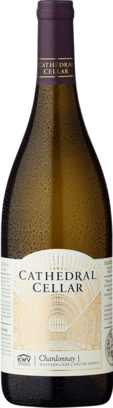 15,95 € Kostenloser Versand | Weißwein KWV Cathedral Cellar Seco — Trocken W.O. Western Cape Western Cape South Coast Südafrika Chardonnay Flasche 75 cl