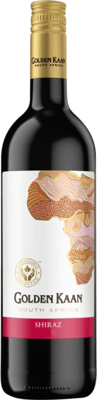 8,95 € Free Shipping | Red wine KWV Golden Kaan Dry W.O. Western Cape Western Cape South Coast South Africa Syrah Bottle 75 cl