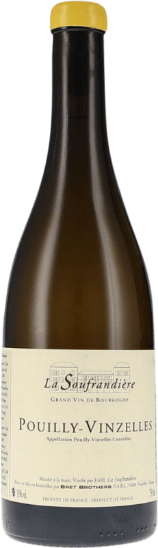 51,95 € Envío gratis | Vino blanco La Soufrandière Seco A.O.C. Pouilly-Vinzelles Borgoña Francia Chardonnay Botella 75 cl