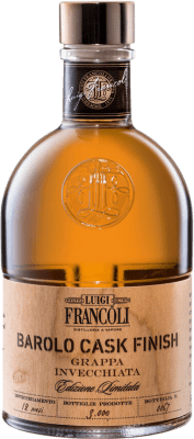 75,95 € Envío gratis | Grappa Luigi Francoli Barolo Cask Finish — Acabado en Barrica Italia Botella Medium 50 cl