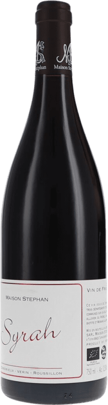43,95 € Spedizione Gratuita | Vino Rosso Maison Stephan Seco — Secco A.O.C. Côtes du Rhône Rhône Francia Syrah 75 cl