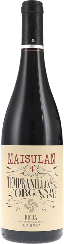 19,95 € Kostenloser Versand | Rotwein Maisulan 6 Trocken D.O.Ca. Rioja La Rioja Spanien Tempranillo Flasche 75 cl