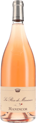 74,95 € Free Shipping | Rosé wine Manincor La Rose Dry D.O.C. Trentino Trentino Italy Merlot, Cabernet Sauvignon, Lagrein Magnum Bottle 1,5 L