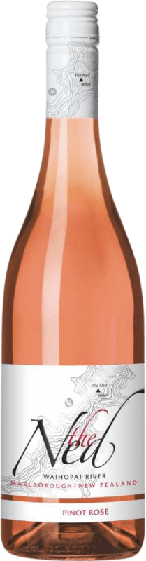 16,95 € Envio grátis | Vinho rosé Marisco Vineyards The Ned Pinot Rosé Seco I.G. Marlborough Marlborough Nova Zelândia Garrafa 75 cl