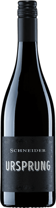 35,95 € 免费送货 | 红酒 Markus Schneider Ursprung 干 Q.b.A. Pfälz 普法尔茨 德国 Merlot, Cabernet Sauvignon, Portugieser 瓶子 Magnum 1,5 L
