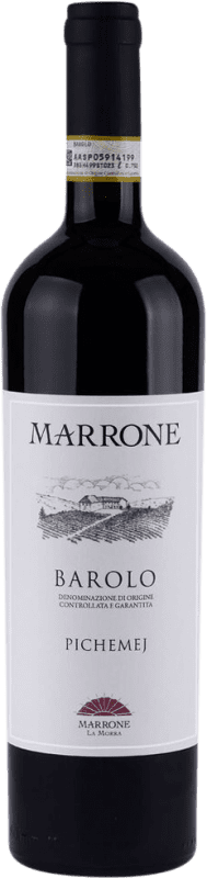 73,95 € Envío gratis | Vino tinto Marrone Pichemej D.O.C.G. Barolo Piemonte Italia Botella 75 cl