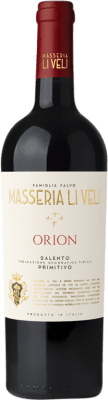 14,95 € Envío gratis | Vino tinto Li Veli Orion Seco I.G.T. Salento Puglia Italia Primitivo Botella 75 cl