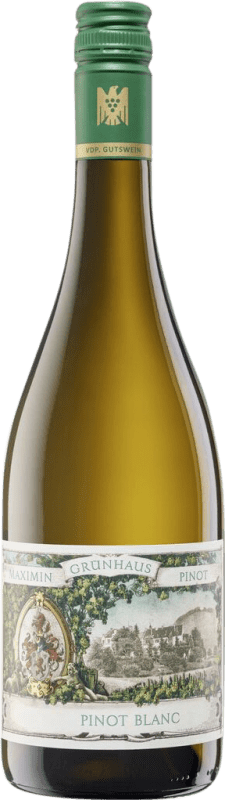 12,95 € Envoi gratuit | Vin blanc Maximim Grünhaus Ruwer Sec Q.b.A. Mosel Mosel Allemagne Pinot Blanc Bouteille 75 cl