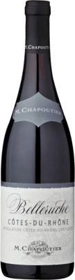 42,95 € Envío gratis | Vino Tinto Michel Chapoutier Belleruche A.O.C. Côtes du Rhône Rhône Francia Syrah, Garnacha Botella Magnum 1,5 L