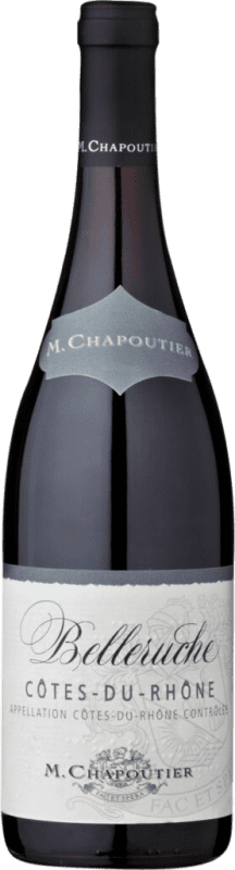 33,95 € Free Shipping | Red wine Michel Chapoutier Belleruche A.O.C. Côtes du Rhône Rhône France Syrah, Grenache Magnum Bottle 1,5 L