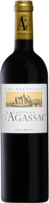 291,95 € Kostenloser Versand | Rotwein Michel Chapoutier Château d'Agassac A.O.C. Haut-Médoc Bordeaux Frankreich Merlot Eco Biologisch Flasche 75 cl