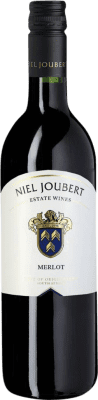 11,95 € Envío gratis | Vino tinto Niel Joubert Seco W.O. Paarl Coastal Region Sudáfrica Merlot Botella 75 cl