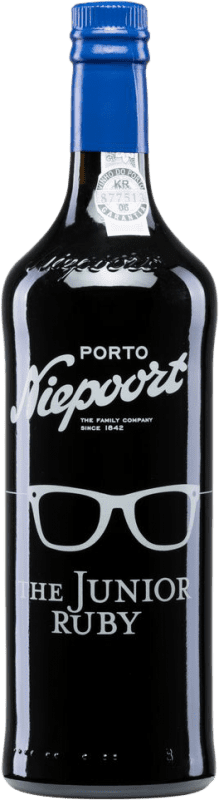 21,95 € 送料無料 | 強化ワイン Niepoort The Junior Ruby ドライ I.G. Porto ポルト ポルトガル Sousón, Touriga Franca, Touriga Nacional, Tinta Roriz, Tinta Amarela, Caíño Black, Tinta Francisca ボトル 75 cl