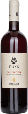 16,95 € Kostenloser Versand | Rotwein Niklaserhof Klassisch Fuxs D.O.C. Kalterersee Trentino Italien Flasche 75 cl