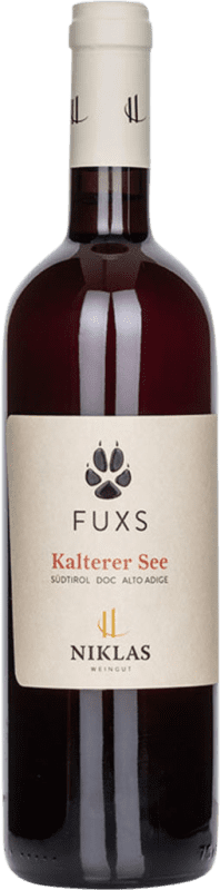 16,95 € Kostenloser Versand | Rotwein Niklaserhof Klassisch Fuxs D.O.C. Kalterersee Trentino Italien Flasche 75 cl