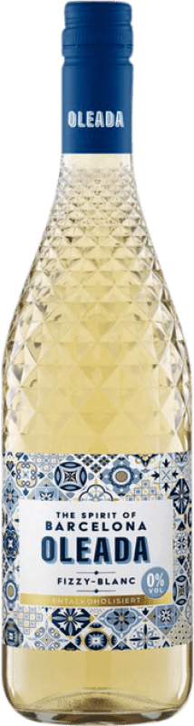 9,95 € 免费送货 | 白起泡酒 Oleada Barcelona 甜美 西班牙 Muscat 瓶子 75 cl 不含酒精