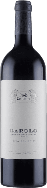 39,95 € Spedizione Gratuita | Vino rosso Paolo Conterno Riva del Bric Secco D.O.C.G. Barolo Piemonte Italia Nebbiolo Bottiglia 75 cl