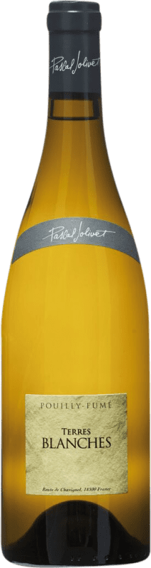59,95 € Envio grátis | Vinho branco Pascal Jolivet Terres Blanches A.O.C. Pouilly-Fumé Borgonha França Sauvignon Branca Garrafa 75 cl