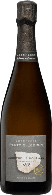 101,95 € Envío gratis | Espumoso blanco Pertois-Lebrun Derrière Le Mont Aigu Nº 17 Chouilly Blanc de Blancs Grand Cru Brut Nature A.O.C. Champagne Champagne Francia Chardonnay Botella 75 cl