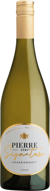13,95 € Envio grátis | Vinho Branco Pierre Chavin Signature Zéro Still França Garrafa 75 cl Sem Álcool