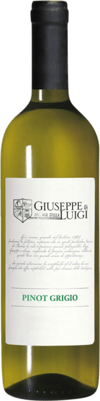 12,95 € Envío gratis | Vino blanco Reguta Giuseppe & Luigi Seco D.O.C. Friuli Friuli-Venezia Giulia Italia Pinot Gris Botella 75 cl