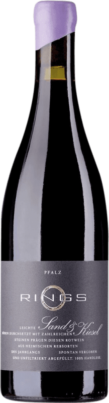 17,95 € Spedizione Gratuita | Vino Rosso Rings Sand Kiesel Trocken — Secco Q.b.A. Pfälz PFALZ Germania Portugieser 75 cl